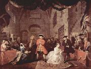 William Hogarth The Beggar Opera VI oil painting reproduction